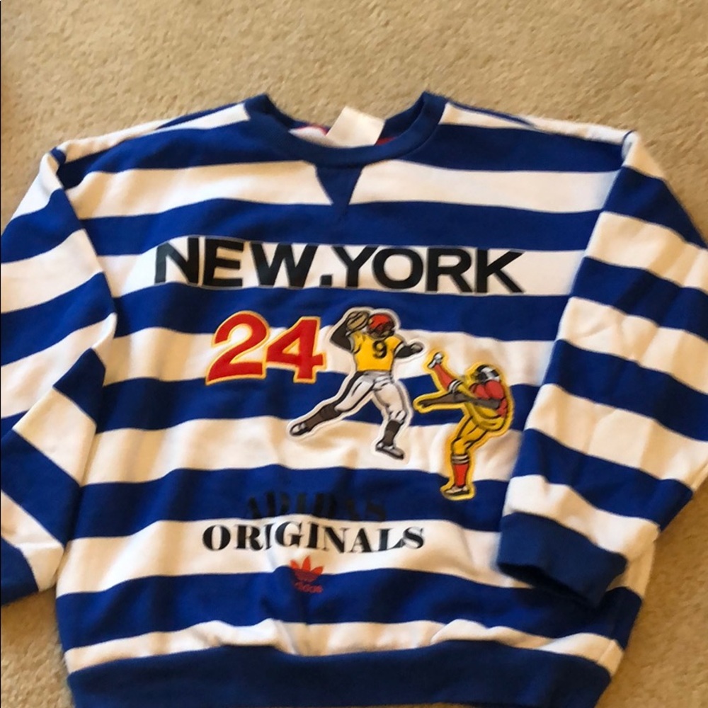 Adidas originals football sweatshirt size small